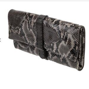 DONALD PLINER SNAKESKIN DESIGN BAG! GORGEOUS